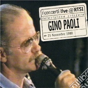 Gino Paoli - Live A Rtsi cd musicale di Gino Paoli