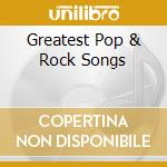 Greatest Pop & Rock Songs cd