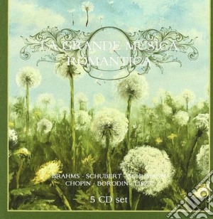 Grande Musica Romantica (La): Brahms, Schubert, Schumann, Chopin, Borodin, Liszt (5 Cd) cd musicale di Artisti Vari