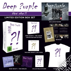 Deep Purple - Now What?! Box (5 Cd + T-Shirt + Sticker + Poster) cd musicale di Deep Purple