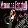 Marianne Faithfull - Live In Hollywood cd