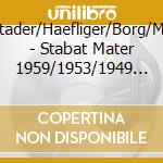 Fricsay/Stader/Radev/Frick/Fricsay/Stader/Haefliger/Borg/Messner/Seefried/Fehenberger/Anday/ - Stabat Mater 1959/1953/1949 (3 Cd) cd musicale di Fricsay/Stader/Radev/Frick/Fricsay/Stader/Haefliger/Borg/Messner/Seefried/Fehenberger/Anday/