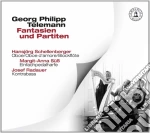 Georg Philipp Telemann - 12 Fantasie Twv 40: 2 - 13 (arr.per Oboe) , 6 Partite Twv 41 (2 Cd) cd