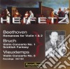 Jascha Heifetz - Plays Beethoven, Bruch, Vieuxtemps cd