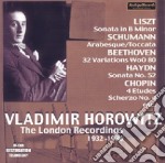 Vladimir Horowitz - Vladimir Horowitz The London Recordings 1932-1936 (2 Cd)