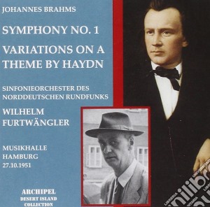 Johannes Brahms - Symphony No.1 cd musicale di Johannes Brahms