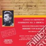 Ludwig Van Beethoven / Anton Bruckner - Symphony No.3 / Te Deum (1953) cd