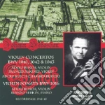 Johann Sebastian Bach - Violin Concertos cd