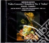 Felix Mendelssohn - Mendelssohn cd musicale di Felix Mendelssohn