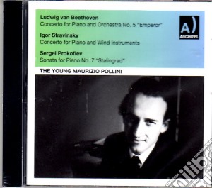Ludwig Van Beethoven - The Young Maurizio Pollini Piano 1958-59 cd musicale di Ludwig Van Beethoven