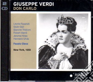 Giuseppe Verdi - Don Carlo (2 Cd) cd musicale di Verdi