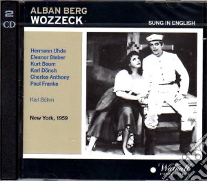 Alban Berg - Wozzeck (2 Cd) cd musicale di Berg