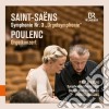 Camille Saint-Saens / Francis Poulenc - Symphonie Nr.3 'Orgelsymphonie' / Orgelkonzert cd