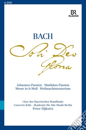 (Music Dvd) Johann Sebastian Bach - Complete Edition - Chor Des Bayerischen Rundfunks (6 Dvd) cd musicale