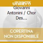 Giovanni Antonini / Chor Des Bayerischen Rundfunks/Il Giardino Armonico - Carissimi. Jonas cd