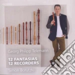 Georg Philipp Telemann - 12 Fantasie Per Flauto Solo Twv 40 / 2 - 13 (con 12 Diversi Flauti) cd