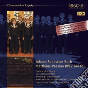 Johann Sebastian Bach - Passione Secondo Matteo Bwv 244b (3 Cd) cd musicale