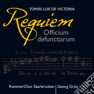 Tomas Luis De Victoria - Requiem - Officium Defunctorum cd musicale di Victoria Tomas Luis De