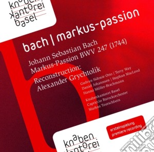 Johann Sebastian Bach - Passione Secondo Marco Bwv 247 - Teutschbein Markus Dir (2 Cd) cd musicale di Bach