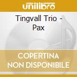 Tingvall Trio - Pax cd