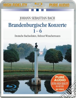 (Blu-Ray Audio) Johann Sebastian Bach - Brandenburgische Konzerte 1-6 cd musicale