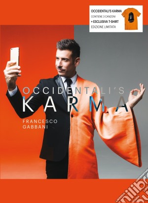 Francesco Gabbani - Occidentali'S Karma (Cd Singolo+T-Shirt Tg. S) cd musicale di Francesco Gabbani