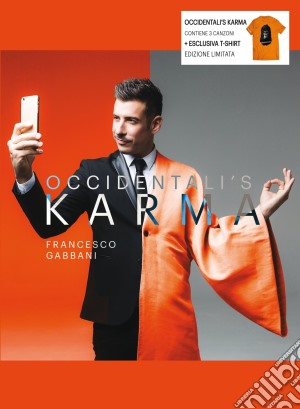 Francesco Gabbani - Occidentali'S Karma (Cd Singolo+T-Shirt Tg. L) cd musicale di Francesco Gabbani