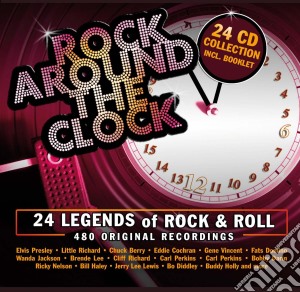 Rock Around The Clock: 24 Legends Of Rock & Roll / Various (24 Cd) cd musicale