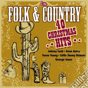 Folk & Country 40 Christmas (2 Cd) cd musicale di Various Artists