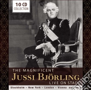 Jussi Bjorling - The Magnificent - Live On Stage (10 Cd) cd musicale di Jussi Björling