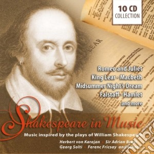 Shakespeare In Music (10 Cd) cd musicale di Documents