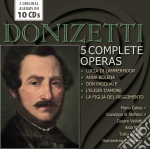 Gaetano Donizetti - 5 Complete Operas (10 Cd) cd musicale di Donizetti