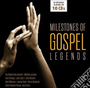 Gospel - Milestones Of Legends (10 Cd) cd musicale di Gospel