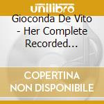 Gioconda De Vito - Her Complete Recorded Masterworks For Violin (10 Cd)