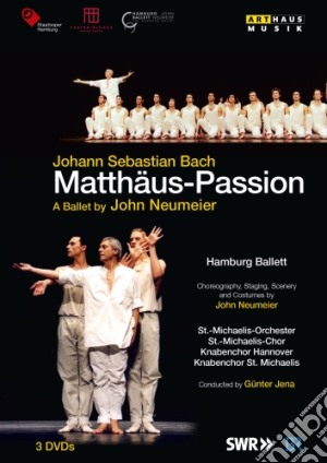 (Music Dvd) Johann Sebastian Bach - Matthaus Passion (3 Dvd) cd musicale