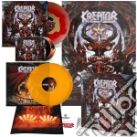 (LP Vinile) Kreator - Krushers Of World (Gold/Red Ink Spot/Transparent Orange Vinyl) (3 Lp + 2 Cd + Merch) vinile