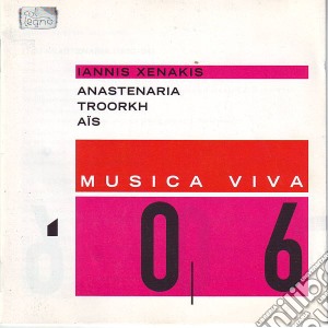 Iannis Xenakis - Mv 06 - Anastenaria cd musicale di Iannis Xenakis