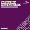 Wolfgang Rihm - String Quartets Vol. 1 cd