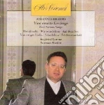 Johannes Brahms - Four Serious Songs cd