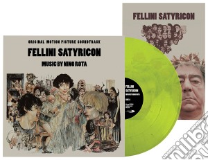 (LP Vinile) Nino Rota - Fellini's Satyricon (LP+Poster) (Yellow Transparent Vinyl) lp vinile di NinoRota