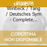 Winbeck / Tang / Deutsches Sym - Complete Symphonies (5 Cd) cd
