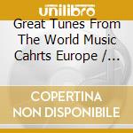 Great Tunes From The World Music Cahrts Europe / Various cd musicale