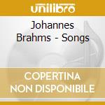 Johannes Brahms - Songs cd