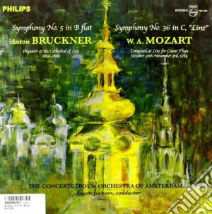 (LP Vinile) Wolfgang Amadeus Mozart Anton Bruckner - Symphony No 5 lp vinile di Bruckner