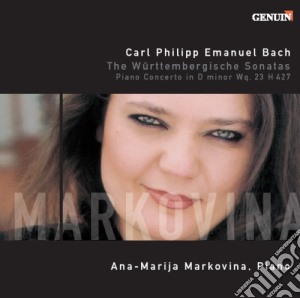 Carl Philipp Emanuel Bach - 6 Wurttembergische Sonaten, Concerto Per Clavicembalo Wq 23 H 427 (bonus Cd) (2 Cd) cd musicale di Bach Carl Philipp Emanuel