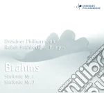 Johannes Brahms - Symphony No.1, Symphony No.3 Op.90 cd
