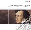 Felix Mendelssohn - Trio Per Pianoforte, Violino E Violoncello Op.49, Op.66 cd