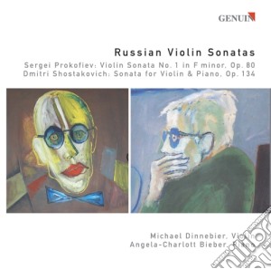 Sergei Prokofiev - Sonate Russe Per Violino - Sonata In Fa Minore Op.80 cd musicale di Prokofiev Sergei
