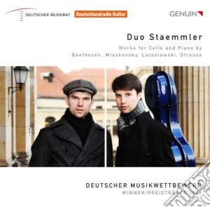 Duo Staemmler - Works For Cello And Piano By Beethoven, Miaskovsky, Lutoslawski, Strauss cd musicale di Beethoven Ludwig Van / Miaskovsky Nicolai