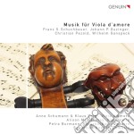 Musica Per Viola D'amore - Schumann Anne Vla D'am./klaus Voigt, Viola D'amore, Alison Mcgillivray, Violoncello, Petra Burmann, Tiorba, Chitarra Baro